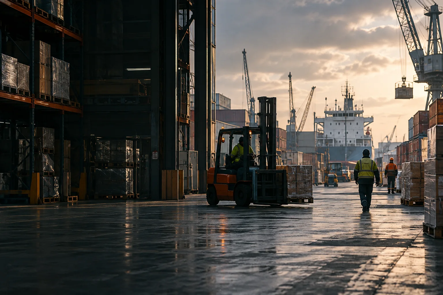Warehouse and international logistics operations